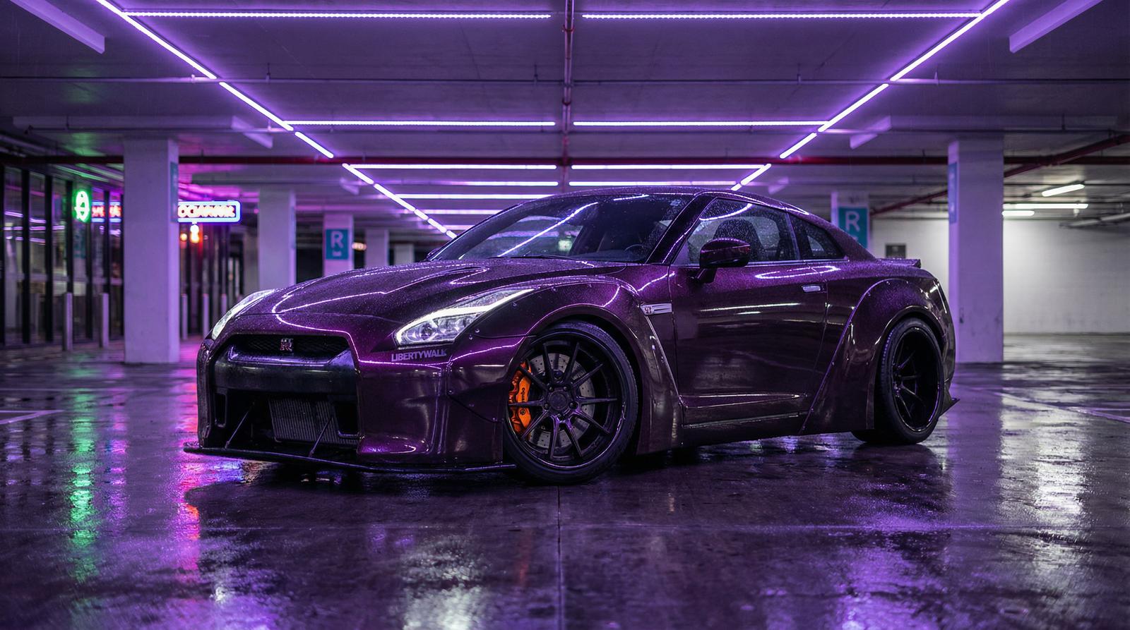 国产主播GT-R改装视频教程